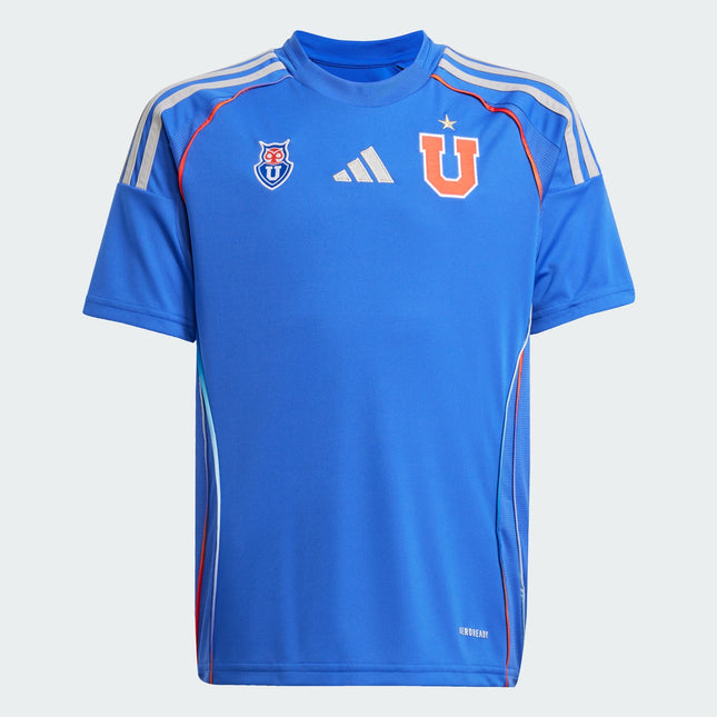 CAMISETA UNISEX NIÑOS ADIDAS UNIVERSIDAD DE CHILE