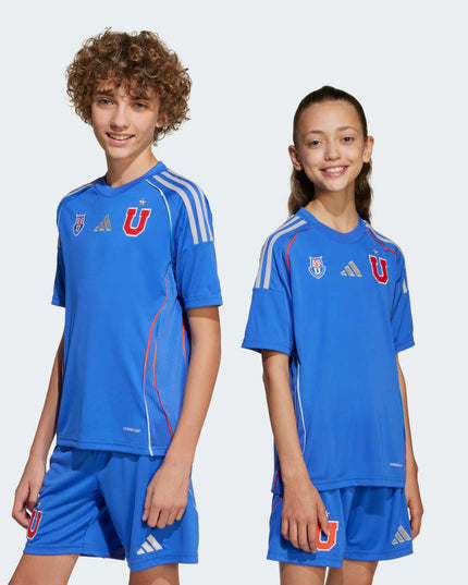 CAMISETA UNISEX NIÑOS ADIDAS UNIVERSIDAD DE CHILE