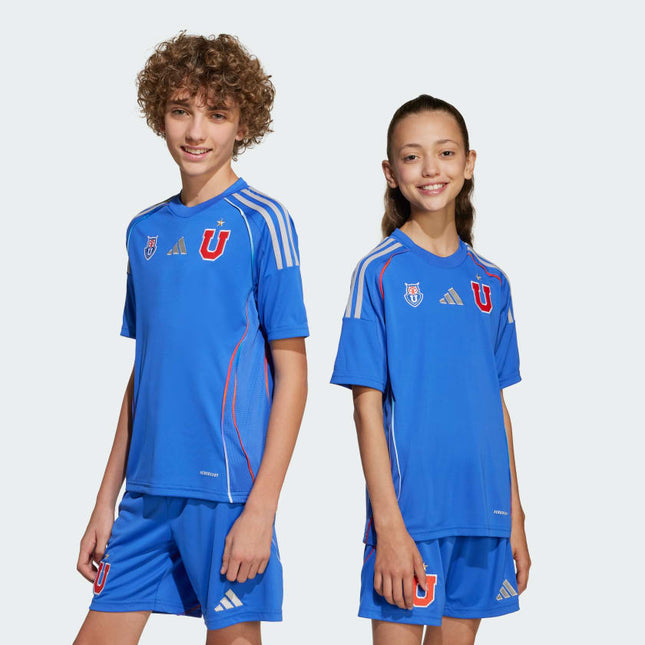 CAMISETA UNISEX NIÑOS ADIDAS UNIVERSIDAD DE CHILE