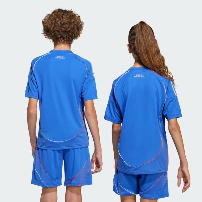 CAMISETA UNISEX NIÑOS ADIDAS UNIVERSIDAD DE CHILE