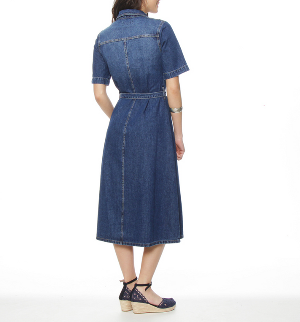 VESTIDO WADOS M/C DENIM