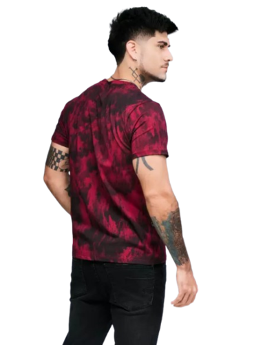 POLERA J.J.O ED HARDY MANCHADO