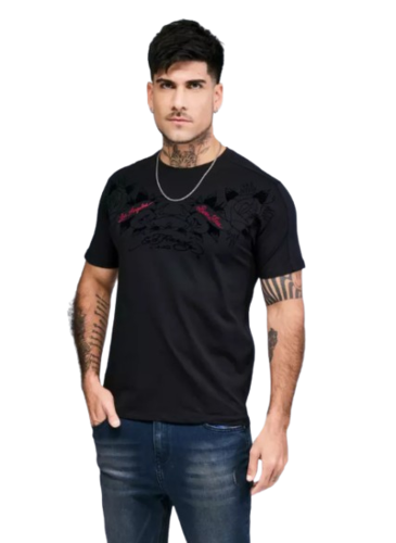 POLERA J.J.O ED HARDY SIN COSTURA