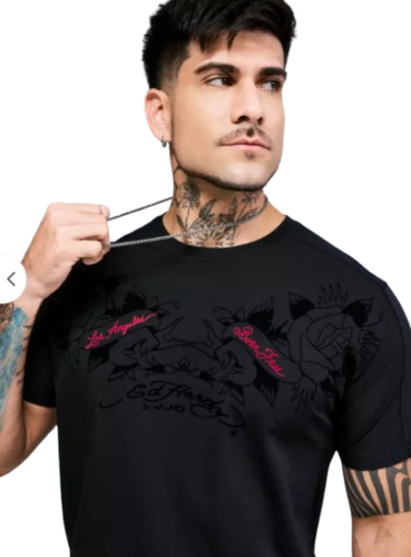 POLERA J.J.O ED HARDY SIN COSTURA