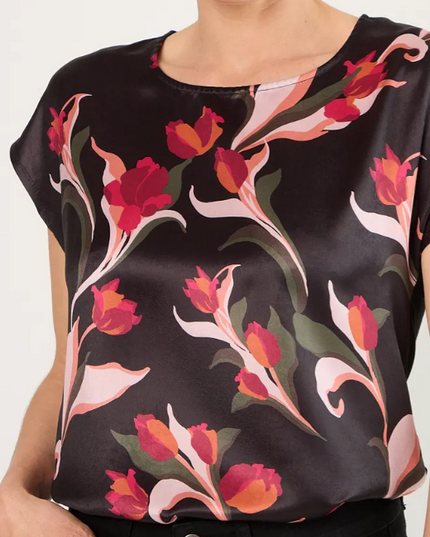 POLERA MA GRIFFE ESTAMPADA