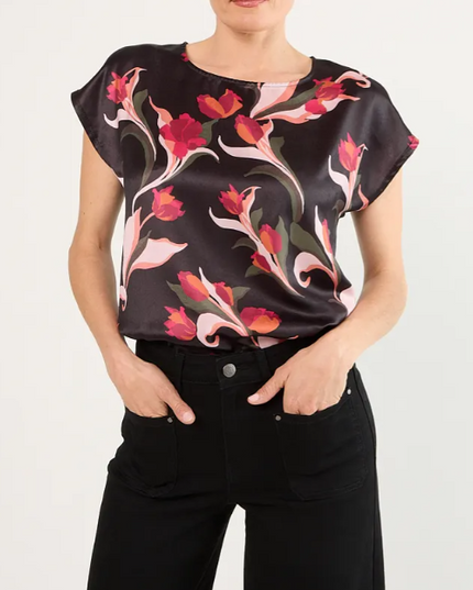 POLERA MA GRIFFE ESTAMPADA
