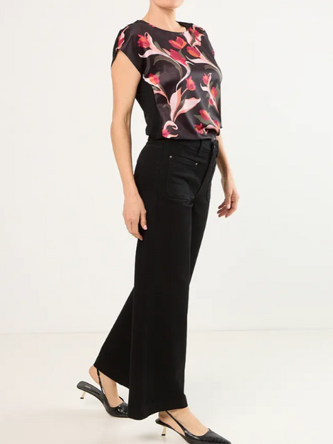 POLERA MA GRIFFE ESTAMPADA