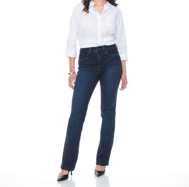 JEANS WADOS RECTO TIRO ALTO