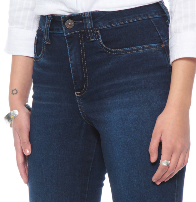 JEANS WADOS RECTO TIRO ALTO