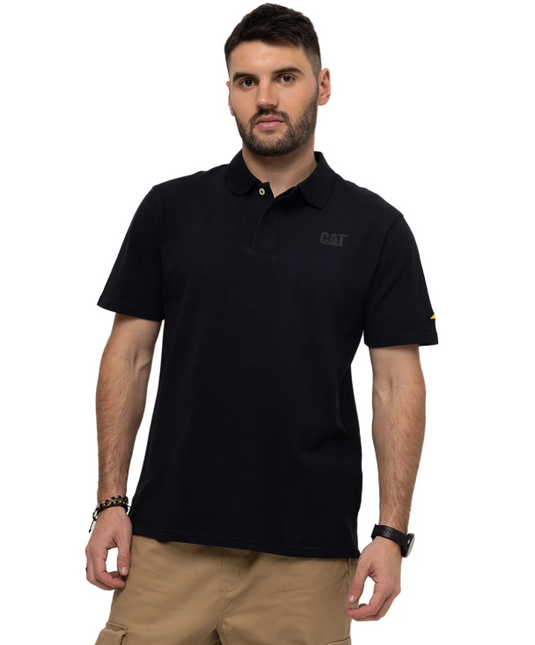 POLERA CAT LOGO PIQUE POLO