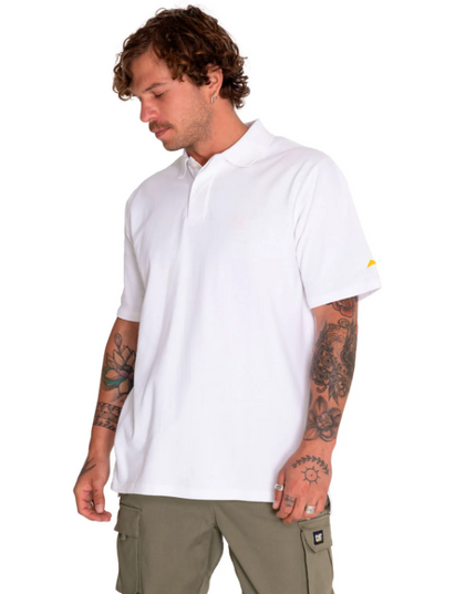 POLERA CAT LOGO PIQUE POLO