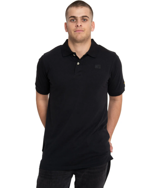 POLERA CAT LOGO JERSEY POLO