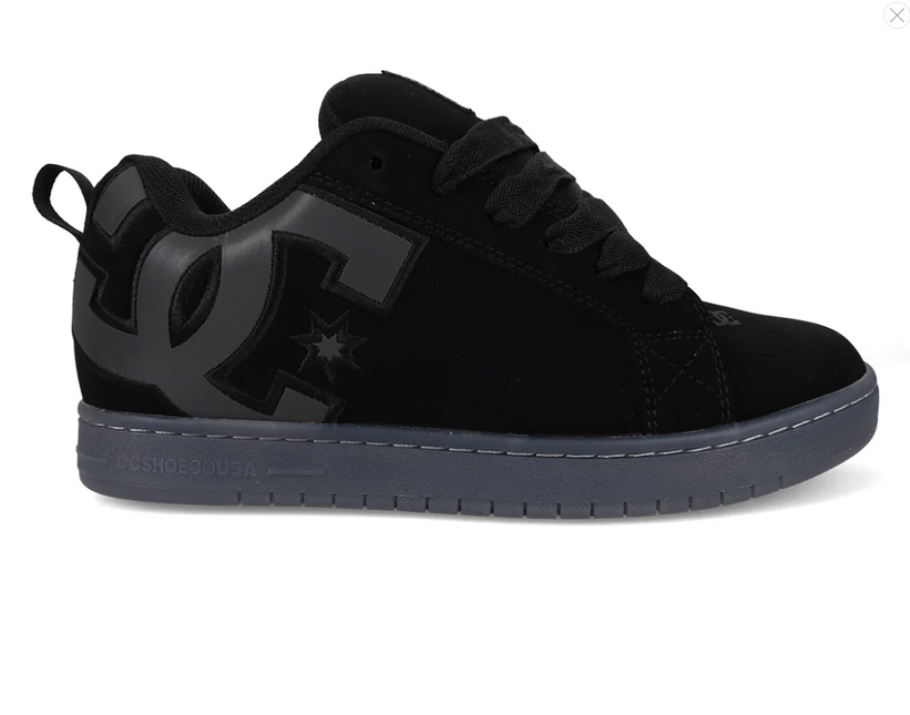 Zapatilla DC SHOES zapatilla unisex dc shoes court graffik se en color negro gris