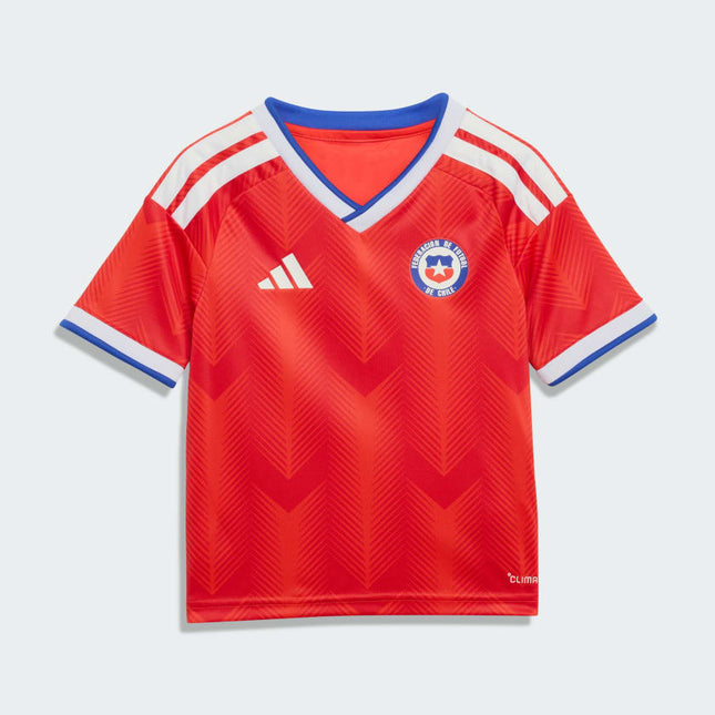 TRAJE DE SHORT UNISEX NIÑOS ADIDAS SELECCION CHILENA H MINI