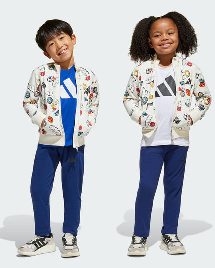 TRAJE DE BUZO UNISEX NIÑOS ADIDAS LK FUN AOP TS