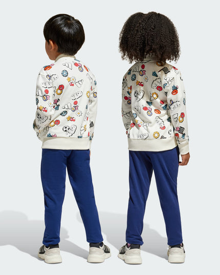 TRAJE DE BUZO UNISEX NIÑOS ADIDAS LK FUN AOP TS