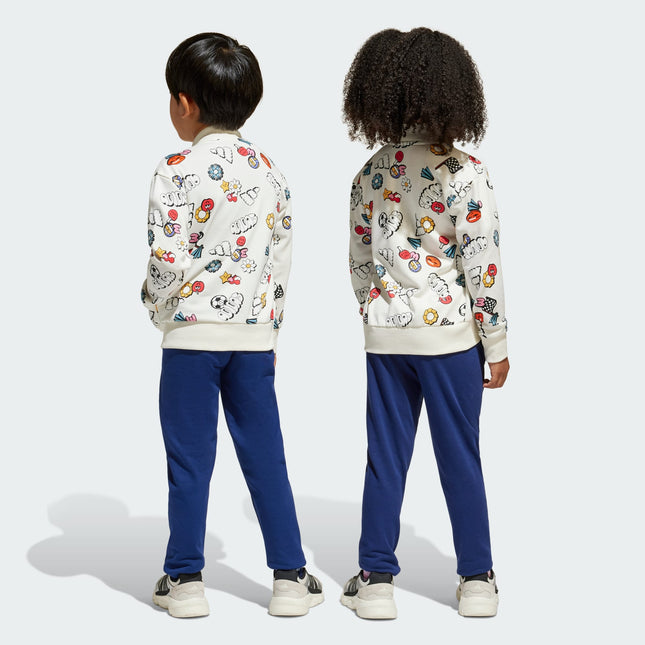 TRAJE DE BUZO UNISEX NIÑOS ADIDAS LK FUN AOP TS