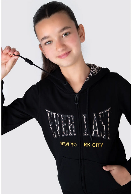 CHAQUETA NIÑA EVERLAST CHEETAH