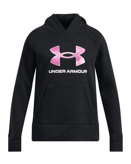 POLERON NIÑA UNDER ARMOUR RIVAL FLC BL PRINT
