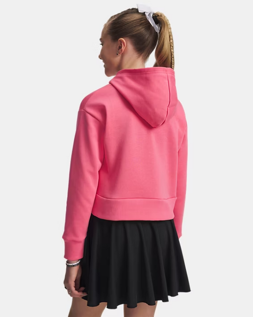 POLERON NIÑA UNDER ARMOUR RIVAL FLEECE HOODIE