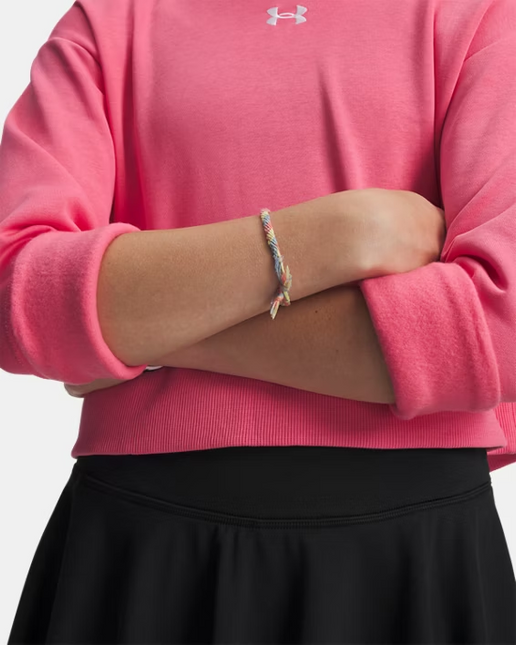 POLERON NIÑA UNDER ARMOUR RIVAL FLEECE HOODIE