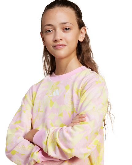 POLERON NIÑA ADIDAS JG FLWR
