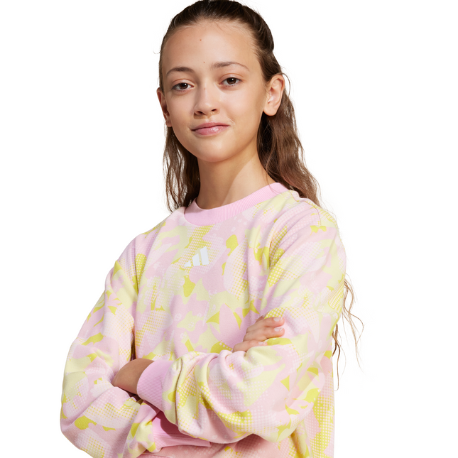 POLERON NIÑA ADIDAS JG FLWR