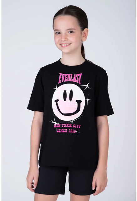 POLERA NIÑA EVERLAST M/C DISCO
