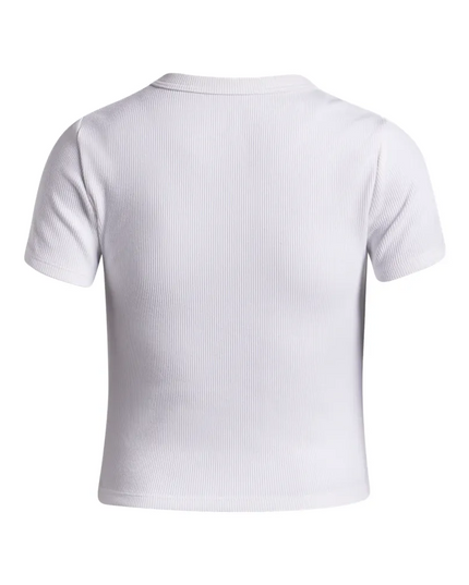 POLERA NIÑA UNDER ARMOUR RIVAL RIB SS