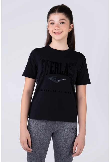 POLERA M/C EVERLAST BASIC HEART GIRL