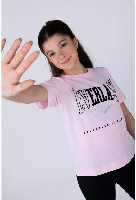 POLERA M/C EVERLAST BASIC HEART GIRL