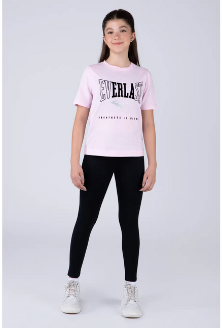 POLERA M/C EVERLAST BASIC HEART GIRL