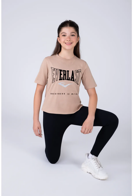 POLERA M/C EVERLAST BASIC HEART GIRL