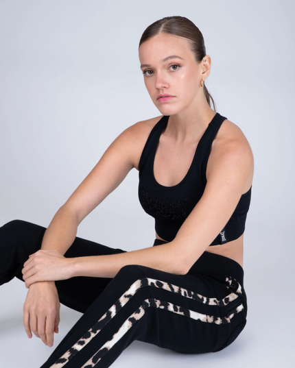 PANTALON DE BUZO EVERLAST LEOPARD