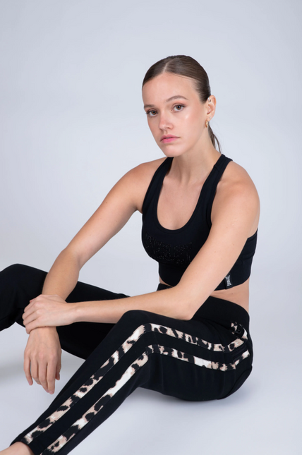 PANTALON DE BUZO EVERLAST LEOPARD