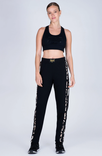 PANTALON DE BUZO EVERLAST LEOPARD