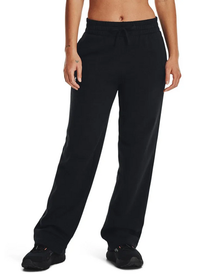 PANTALON DE BUZO UNDER ARMOUR RIVAL FLC STRA UNDER ARMOUR en color negro.