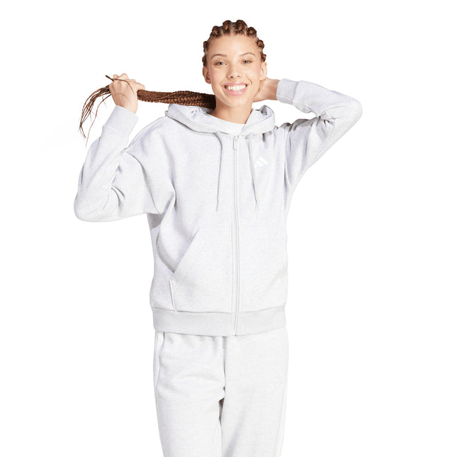 POLERON ADIDAS W 3S FL FZ HD - MAWI