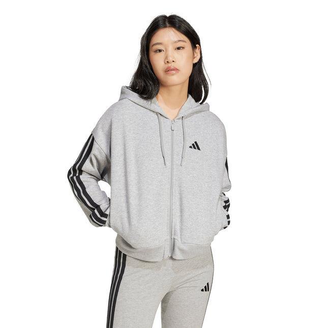 POLERON ADIDAS W 3S FT FZ HD - MAWI