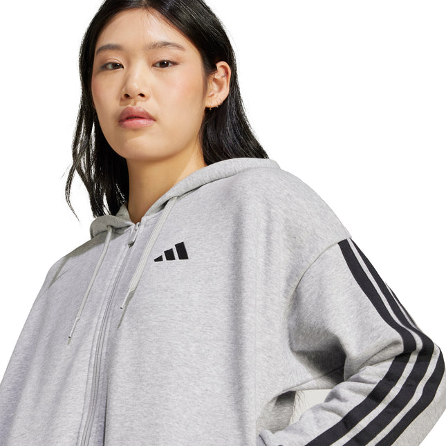 POLERON ADIDAS W 3S FT FZ HD - MAWI