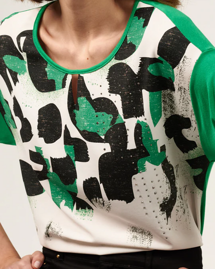 POLERA GIVE POLO ESTAMPADO