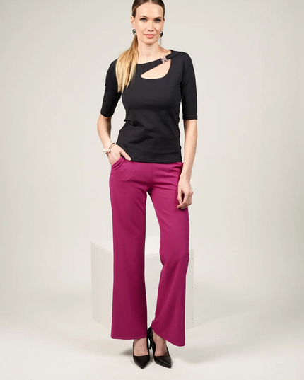 POLERA GIVE M 3/4 APLIC. CUELLO