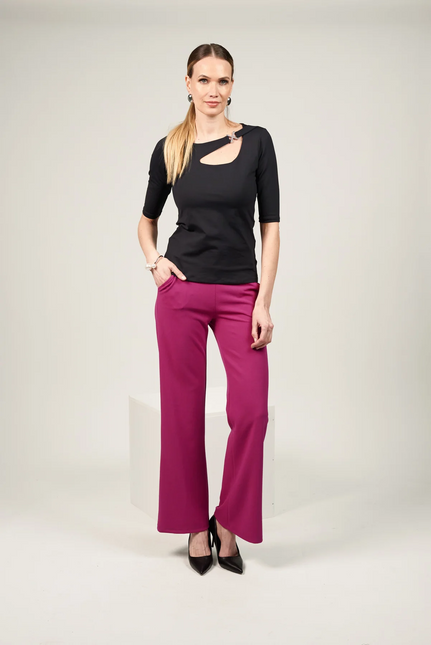 POLERA GIVE M 3/4 APLIC. CUELLO