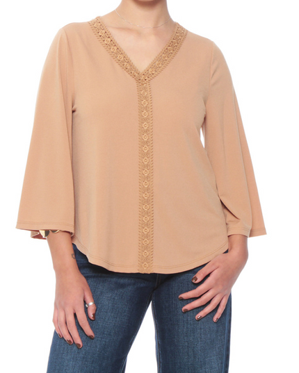 BLUSA WADOS M 3/4 SOLID
