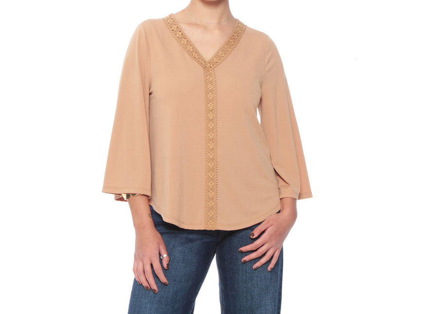 BLUSA WADOS M 3/4 SOLID