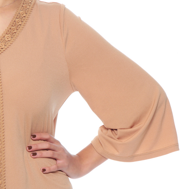 BLUSA WADOS M 3/4 SOLID