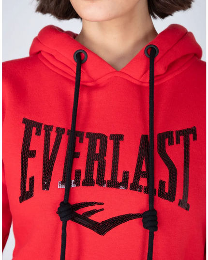 POLERON EVERLAST HOODIE NEW MOST TWO ROJO