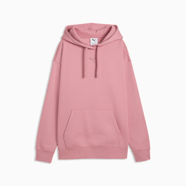 Polerón de mujer Puma Amplified Hoodie TR en color rosado