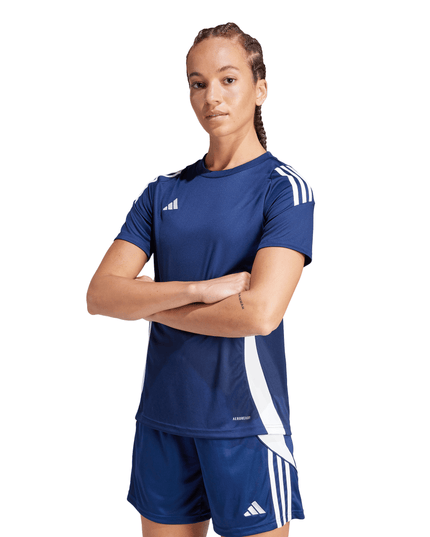 Polera ADIDAS polera adidas tiro24 jsyw en color azul