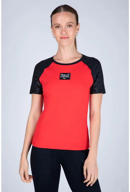 Polera Everlast Cross en color rojo